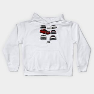 honda acura collection Kids Hoodie